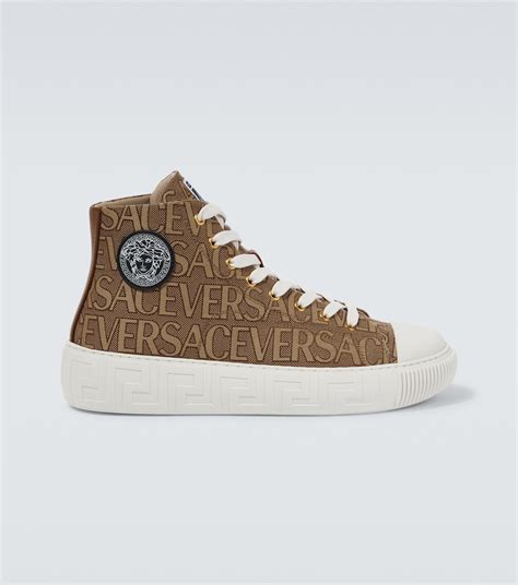 versace sneakers uomo alte|versace collection sneakers.